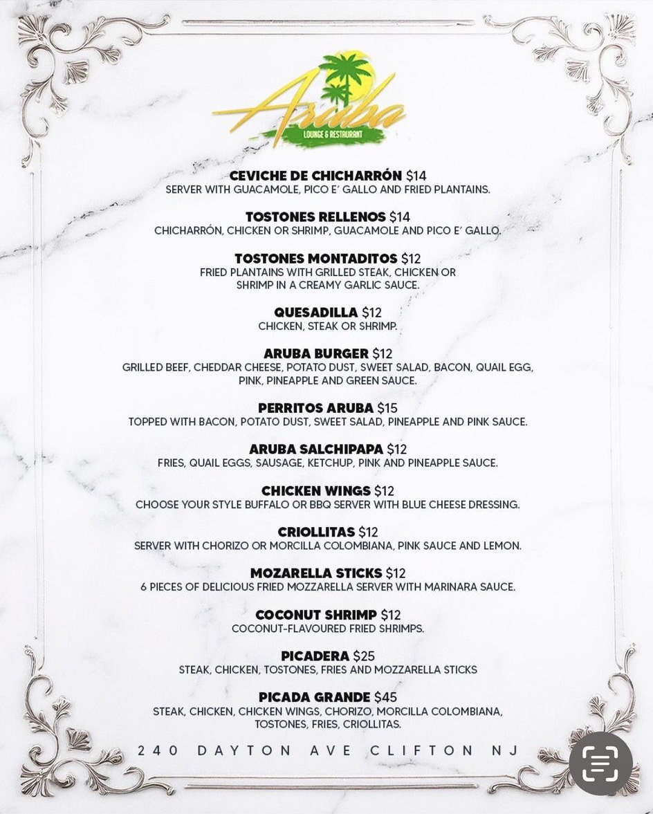 Food Menu
